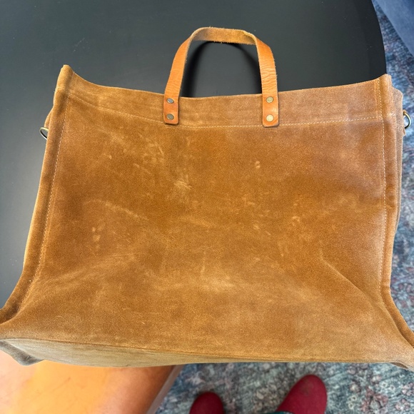 Parker Thatch Handbags - Parker Thatch Suede XL Mimi bag
